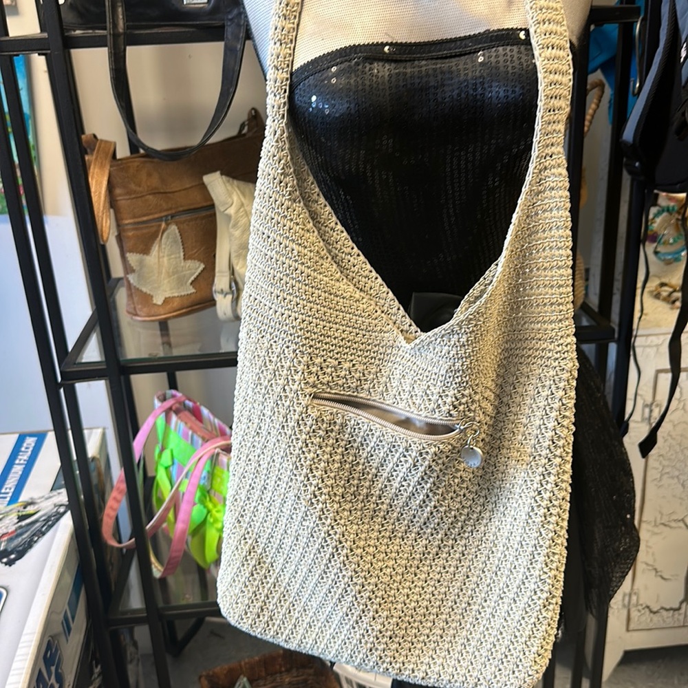 Westly & Co Crochet shoulder handbag